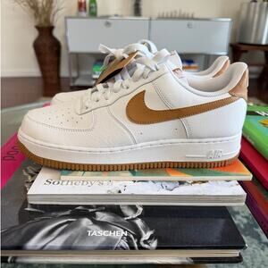 Nike Women's Air Force 1 Low '07 Next Nature White Tan